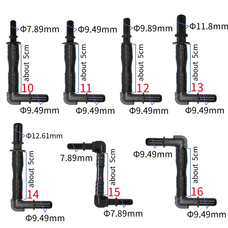 Plastic Pipe Clip - Customized 6.30 7.89 9.49 9.89 11.8