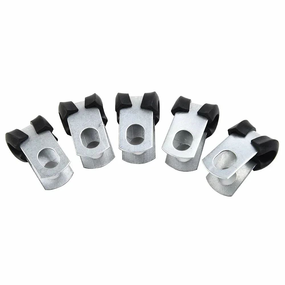12x Metal P Clips Rubber Lined - Plastic Pipe Clip review and price