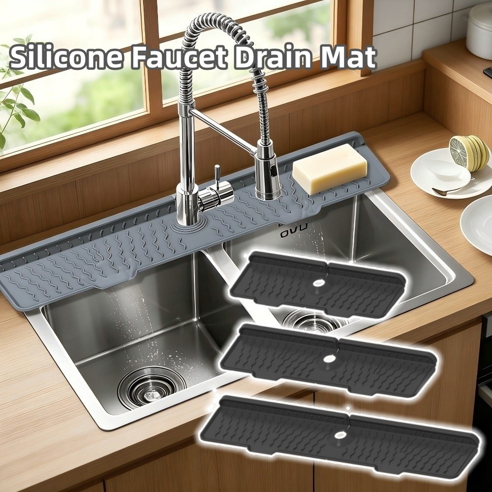 New Silicone Faucet Drain Mat  - Silicone Tap Washer review and price
