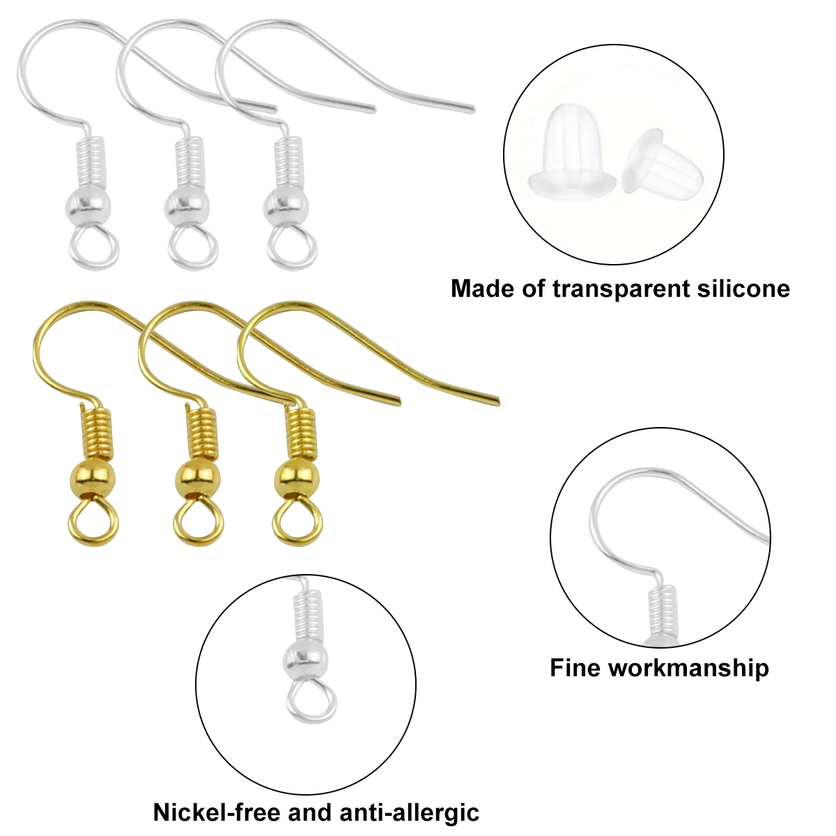 Box Diy Jewelry materials Acce - Plastic Pipe Clip review and price