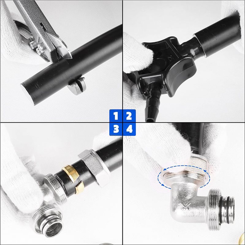 【FAMILY GATHERING】4PC 3/4Inch  - Compression Fitting Brass review and price