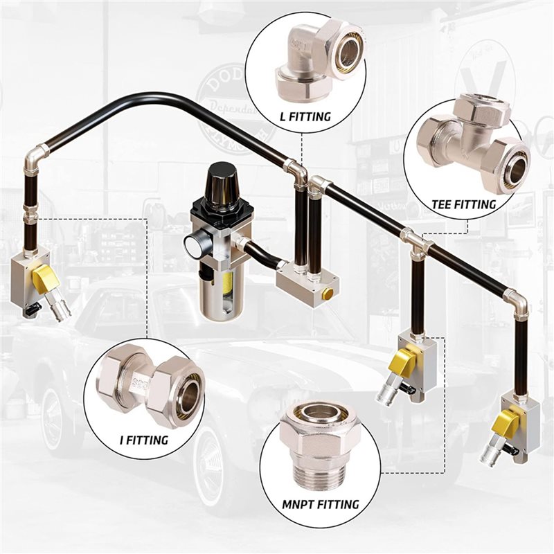 【FAMILY GATHERING】4PC 3/4Inch  - Compression Fitting Brass review and price